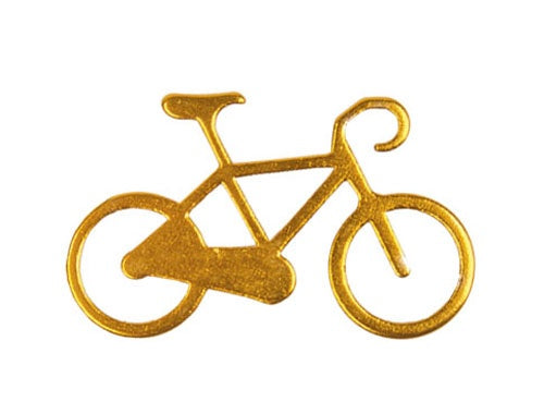 Sleutelhanger aluminium fiets (12 stuks)