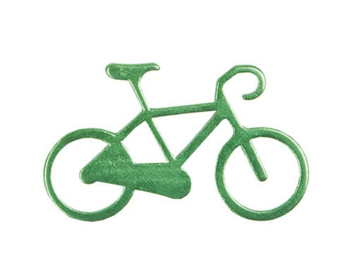 Sleutelhanger aluminium fiets (12 stuks)