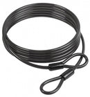 Loopkabel met dubbele lus M-Wave S 10.50 L - 5 meter x 10 mm - zwart