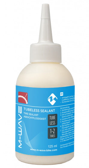 tubeless afdichtvloeistof 125 ml blauw/wit