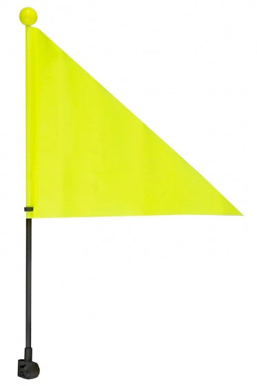 veiligheidsvlag 38 cm geel