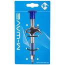 vetspuit Grease Gun 17 x 2 cm aluminium zilver/blauw