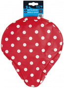 Zadeldek M-Wave Rood-Stippel