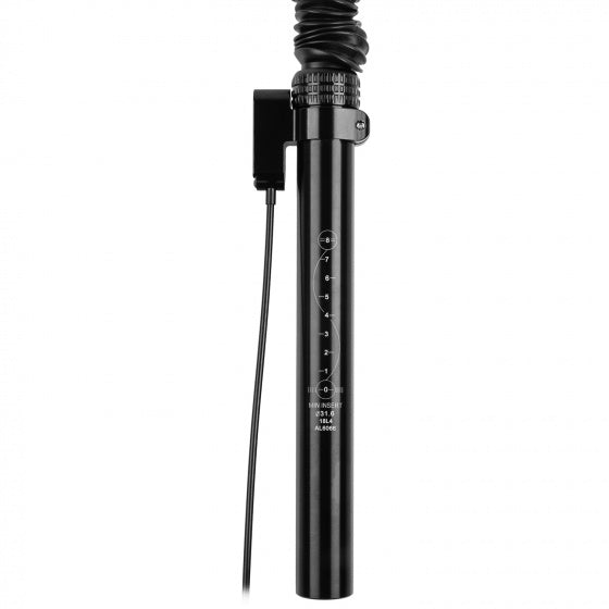 Dropper zadelpen M-Wave SP110-ADJ - ø27.2 mm / 445 mm in hoogte verstelbaar - zwart