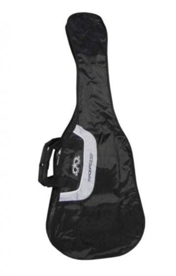 draagtas G001-C4/BG gitaar polyester zwart/grijs