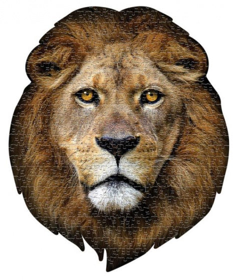 legpuzzel leeuw 63,5 x 76 cm karton bruin 550-delig