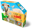 legpuzzel Lamb karton 76 x 61 cm 100 stukjes