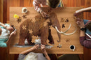 legpuzzel mammoet 94 x 53 cm karton bruin 100-delig