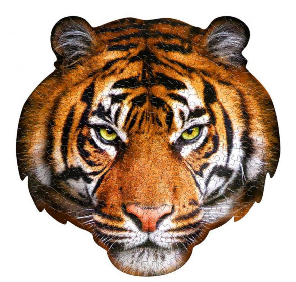 legpuzzel tijger 43 x 42 cm karton oranje 300-delig