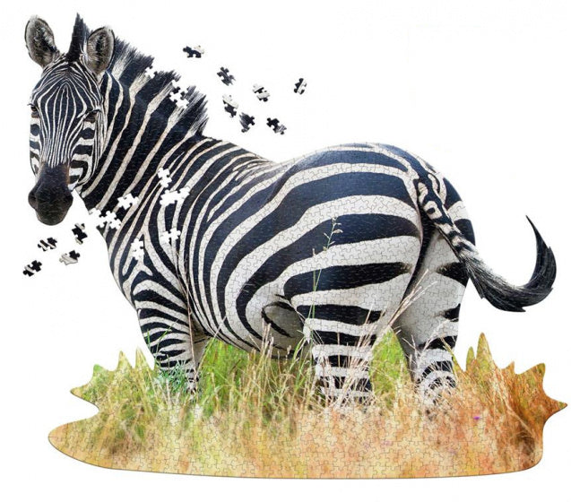 legpuzzel Zebra karton 102 x 90 cm 1000 stukjes