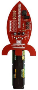 kit ruimtevlag staal rood/zwart