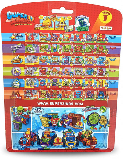 Super Zings Blister 10