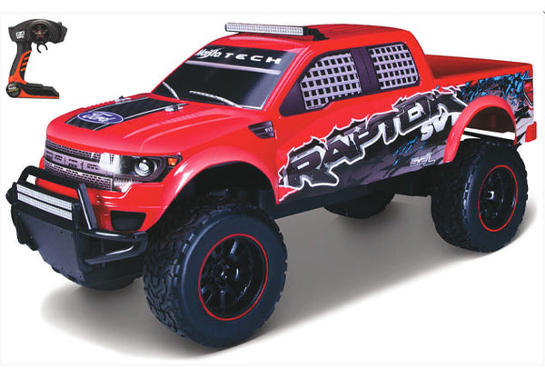 auto RC Ford F-150 SVT 1:16 junior rood 3-delig