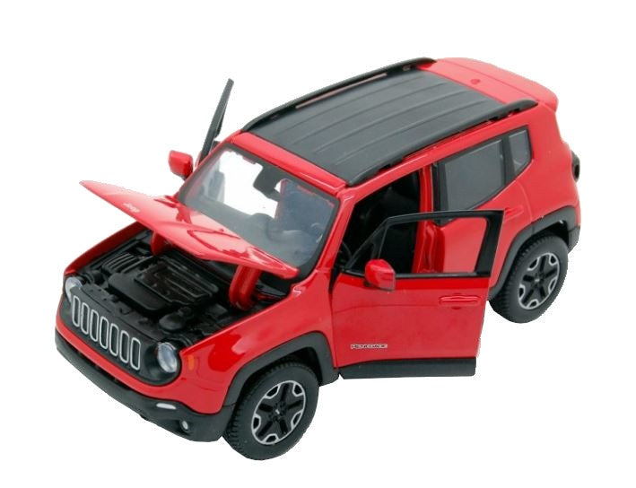 Jeep Renegade 4x4 1:24 rood