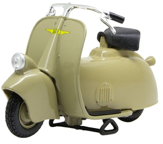 schaalmodel Vespa MP5 Paperino 1:18 groen