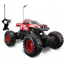 monstertruck RC Rock Crawler 6 x 6 cm 2,4 GHz rood/zwart