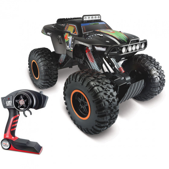 monstertruck Tech Rock Zilla 42 cm zwart