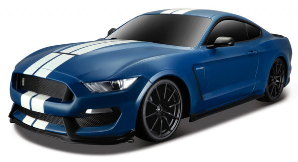 raceauto RC Ford Shelby Gt 30 x 15 cm 2,4 GHz blauw