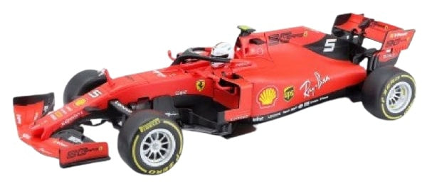 RC auto Ferrari SF90 #16 1:24 rood/zwart 2-delig