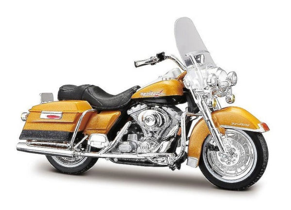 schaalmodel Harley Davidson 1999 Flhr Road King 1:18 goud