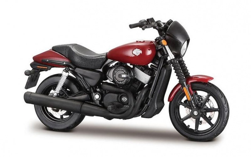 schaalmodel Harley Davidson 2015 Street 750 1:18 rood