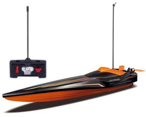 speedboot Rc Hydro Blaster junior 34 cm oranje 2-delig