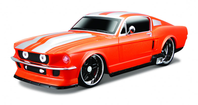 sportauto RC Ford Mustang GT 1967 19 cm 1:24 oranje