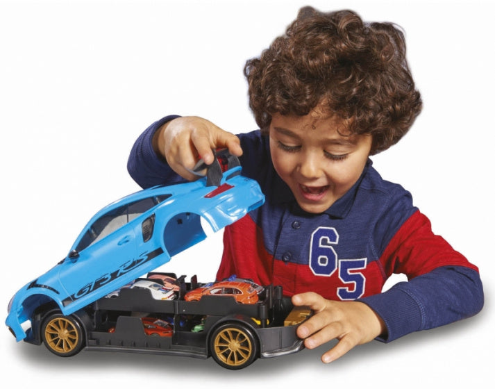 Majorette Porsche 911 GT3 RS Draagkoffer + 1 Auto