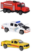 speelgoedvoertuigen S.O.S. Rescue België 3-delig
