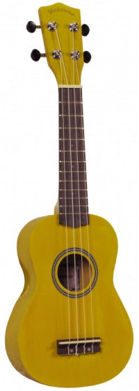 ukelele sopraan 21" geel