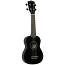 ukelele sopraan 21" zwart