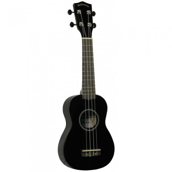 ukelele sopraan 21" zwart