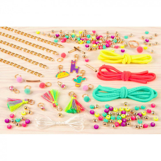 Make It Real Neon Armband met Bedeltjes Maken
