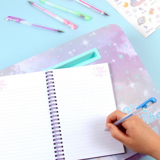 schoottafel Holowave junior pluche paars 8-delig