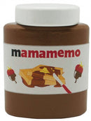 Mama-Tella chocoladepasta hout 6 cm bruin