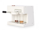 houten espressomachine 23,5 cm wit