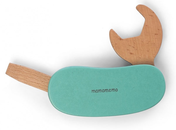 multi tool hout blauw/ bruin 10,5 cm