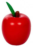 speelgoed appel junior 6,5 cm hout rood/groen