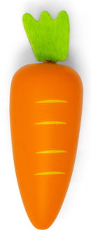 wortel 10 cm hout oranje/groen