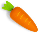 wortel 10 cm hout oranje/groen