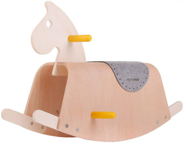 hobbelpaard junior 60 x 45 cm hout naturel