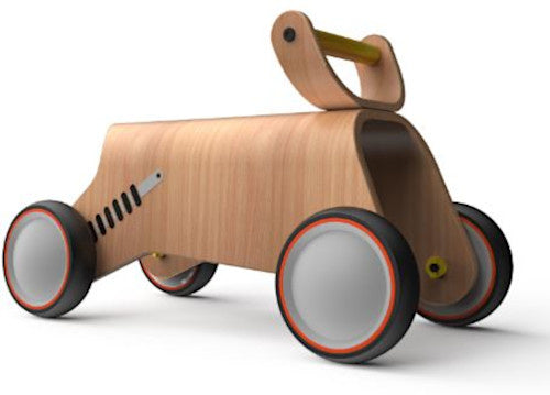 loopwagen Bold junior 60 x 34 cm hout naturel