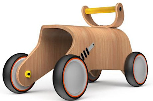 loopwagen Bold junior 60 x 34 cm hout naturel
