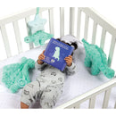 bijtring Unicorn junior 17 cm siliconen turquoise