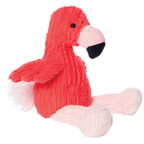 knuffel Cora de Flamingo 33 cm pluche rood