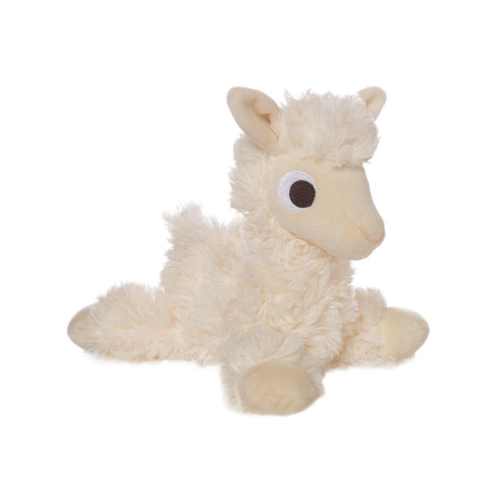 knuffel Floppies Llama 18 cm pluche crème