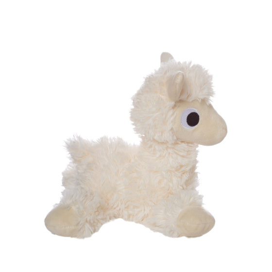 knuffel Floppies Llama 18 cm pluche crème