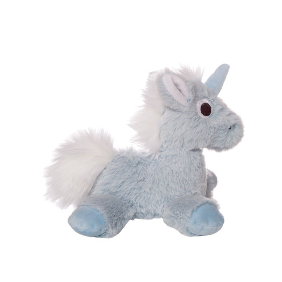 knuffel Floppies Unicorn 18 cm pluche lichtblauw