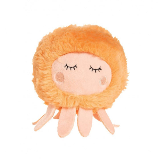 knuffel Scuba de Kwal junior 12,7 cm pluche lichtoranje