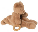 knuffelbeer junior 18 cm pluche bruin 2-delig